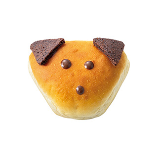 チョコクロ犬のチョコっとクリームパン