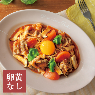 ≪ユニバーサルシティ店限定≫神戸牛トマトすき焼きパスタ（卵抜き）