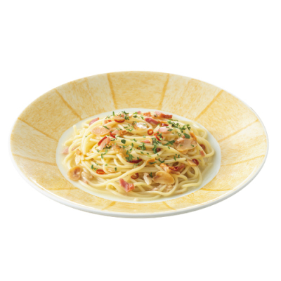 ０１ローストしたベーコンのペペロンチーノ