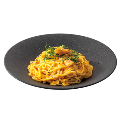 ６６”うにとぷちぷちたらこ”の濃厚うにクリームパスタ