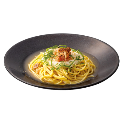 ９３焼きたらこと”とろろ”おだしパスタ