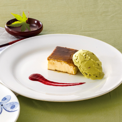 カタラーナとピスタチオのアイス
