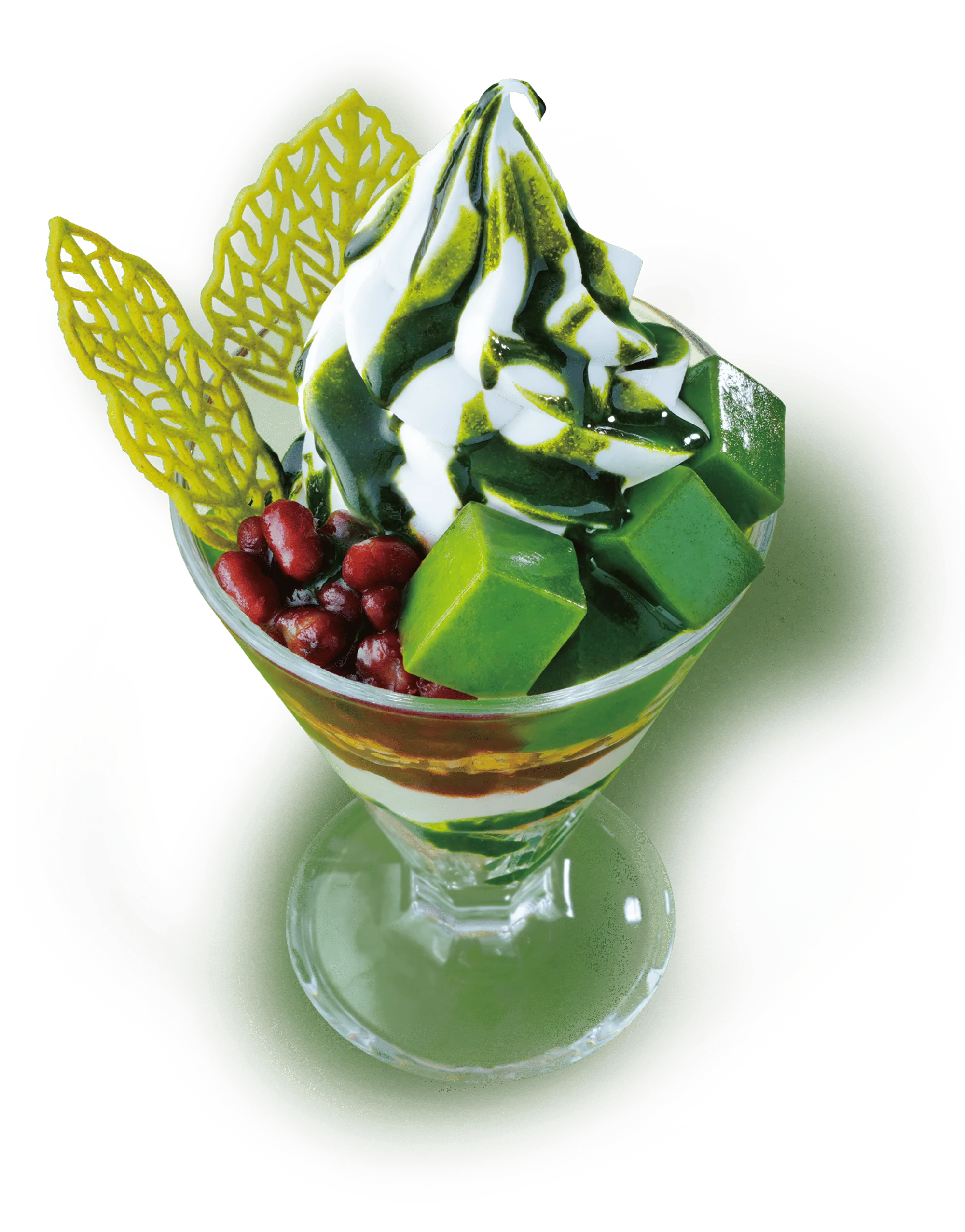 濃密抹茶パフェ