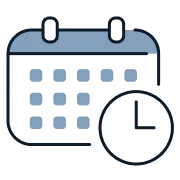月間休日9日間のアイコン
