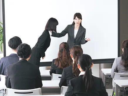 接遇指導研修の様子